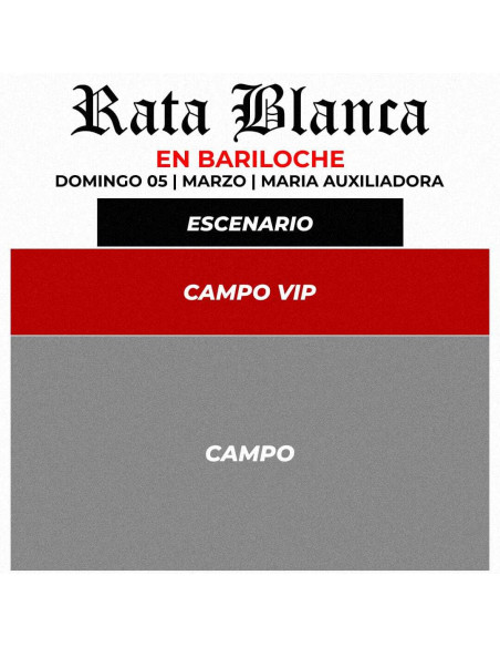 Rata Blanca - Bariloche