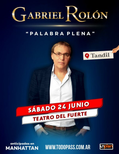 Gabriel Rolon Presenta Palabra Plena