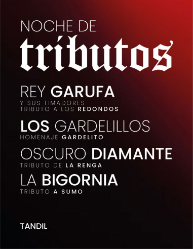 Noche de Tributos X 4