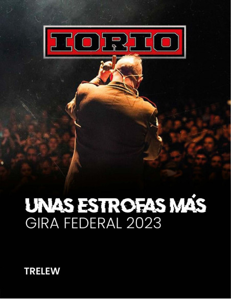 IORIO: Unas Estrofas Más! en Trelew