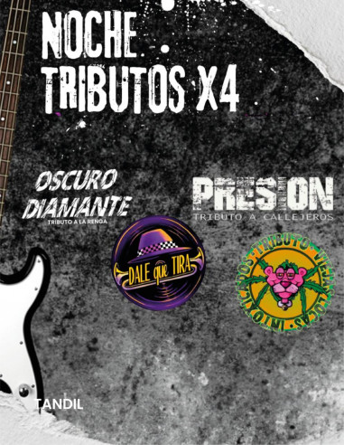 Noche de Tributos x 4