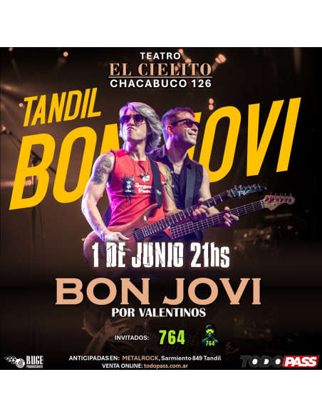 Bon Jovi por Valentinos