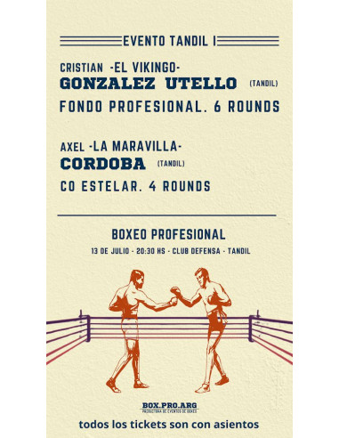 Club Defensa Evento Tandil