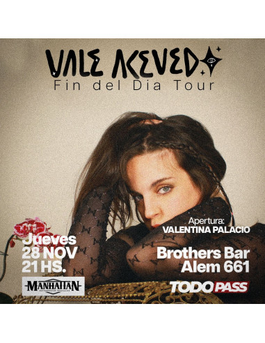 Vale Acevedo Fin del día Tour