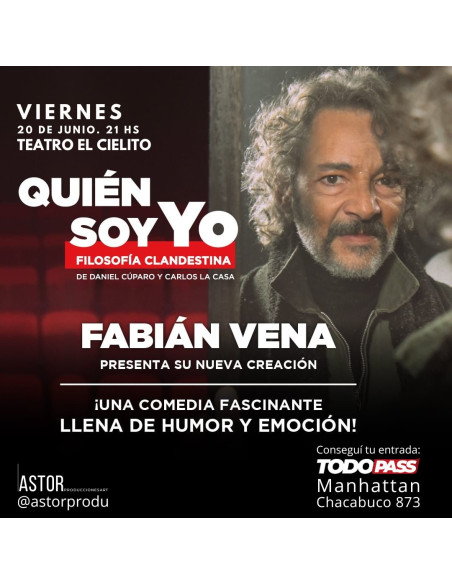 Fabián Vena Presenta Quién soy yo