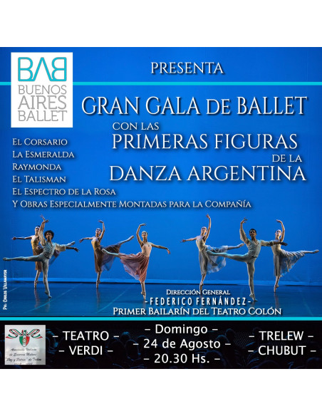 Gran Gala de Ballet en Trelew