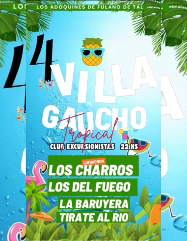 Villa Gaucho Tropical