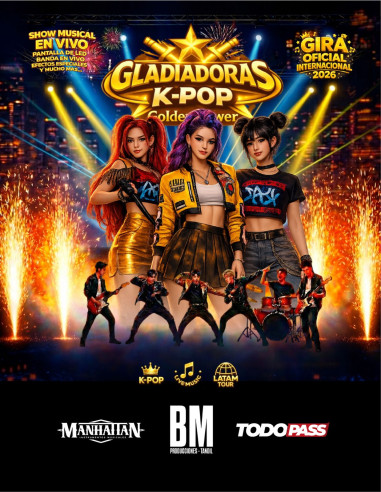 Gladiadoras K-Pop Golden Power
