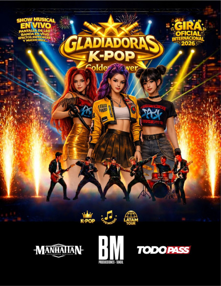 Gladiadoras K-Pop Golden Power