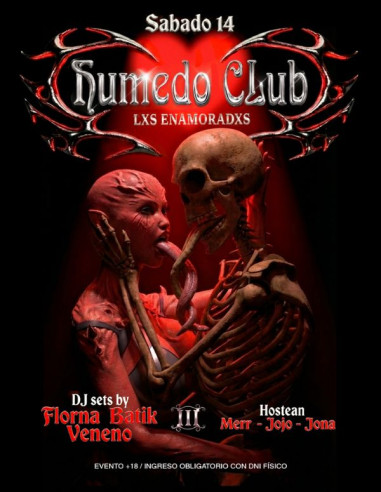 HÚMEDO CLUB: LXS ENAMORADXS