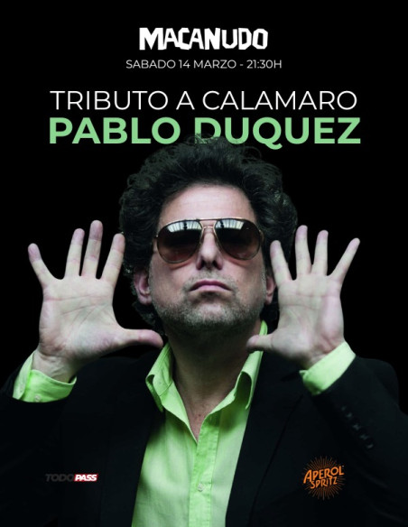 Tributo a Calamaro por Pablo Duquez