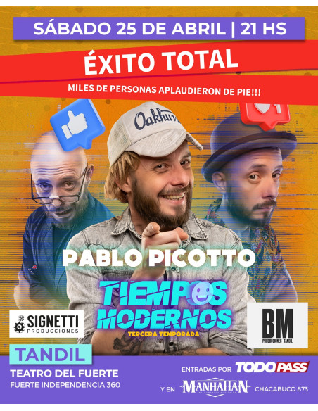 Pablo Picotto Tiempos Modernos