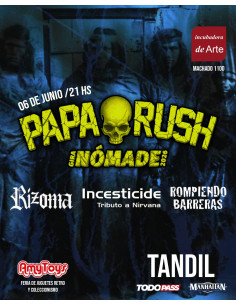 Papa Rush Gira Nomade